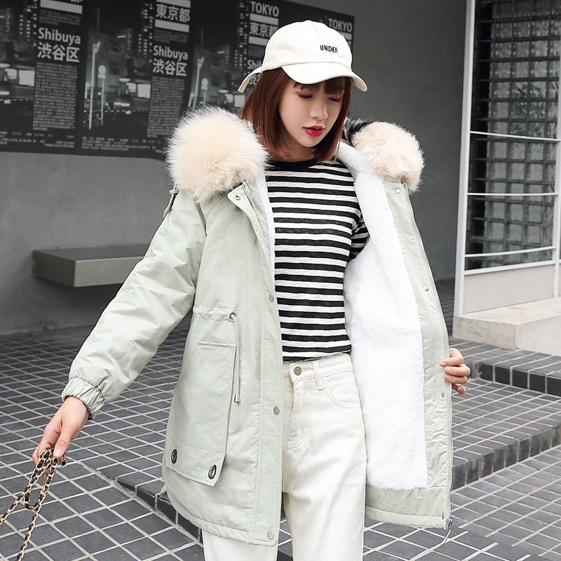 Hot buy hot winter coat big shipyards long hooded in lamb wool pull rope tails collar cotton cloth women 1826, Black
Hot buy hot winter coat big shipyards long hooded in lamb wool pull rope tails collar cotton cloth women 1826, Black