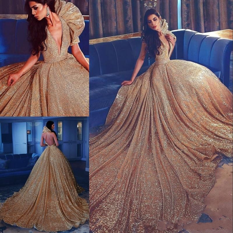 Sparkly Golden Sequins Evening Dresses Deep V-neck Sexy Backless Stunning Red Carpet Dress Cheap Custom Made Celebrity Prom Gowns, Purple
Sparkly Golden Sequins Evening Dresses Deep V-neck Sexy Backless Stunning Red Carpet Dress Cheap Custom Made Celebrity Prom Gowns, Purple