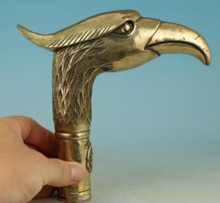 100% brass Pure Copper Brass Grandpa Good Lucky Old Asian Chinese Handmade Carved Parrot Collect Statue Walking Stick Head
100% brass Pure Copper Brass Grandpa Good Lucky Old Asian Chinese Handmade Carved Parrot Collect Statue Walking Stick Head