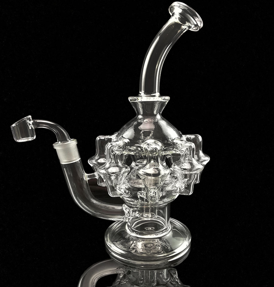 Newest Tornado recycler glass bong with quartz banger or bowl bongs cyclone percolator dab rigs water pipes bubbler pipes
Newest Tornado recycler glass bong with quartz banger or bowl bongs cyclone percolator dab rigs water pipes bubbler pipes