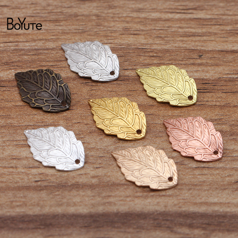 BoYuTe (200 Pieces/Lot) 10*18MM Metal Brass Floating Leaf Charms for Jewelry Making Hand Made Materials Wholesale
BoYuTe (200 Pieces/Lot) 10*18MM Metal Brass Floating Leaf Charms for Jewelry Making Hand Made Materials Wholesale