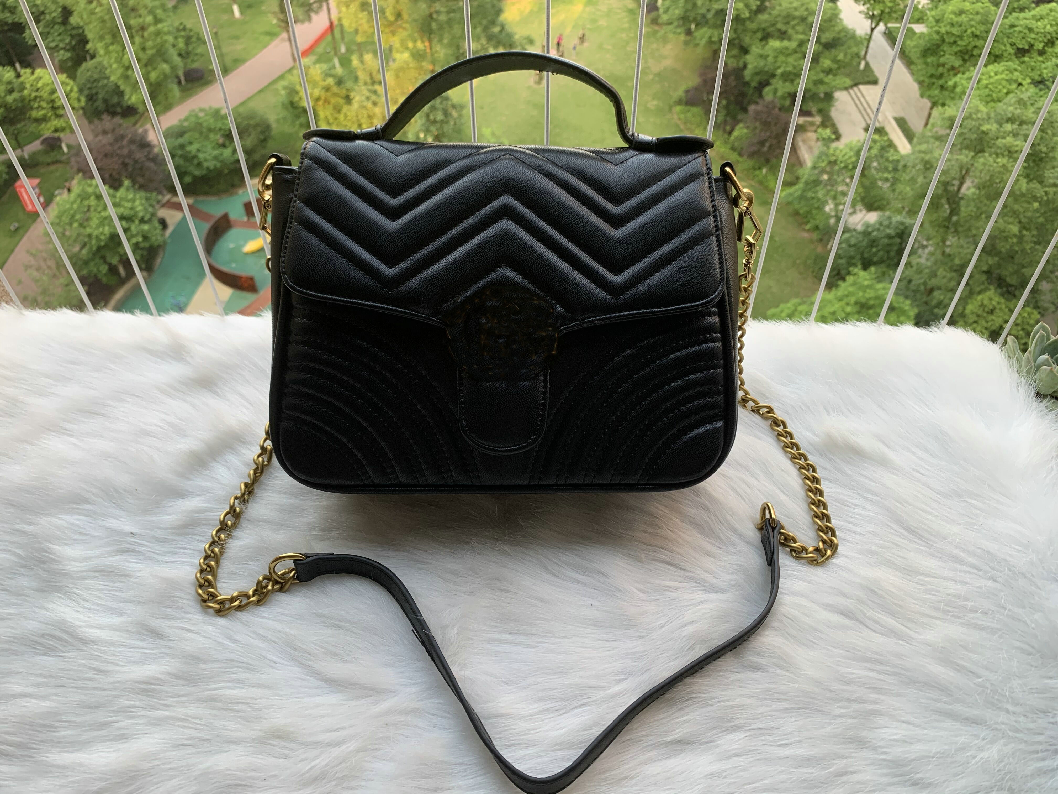 2020 new Hot Sale Fashion Women Bags Handbags Wallets pu Leather Chain Bag Crossbody Shoulder Bags Messenger Tote Bag Purse 100, Red
2020 new Hot Sale Fashion Women Bags Handbags Wallets pu Leather Chain Bag Crossbody Shoulder Bags Messenger Tote Bag Purse 100, Red
