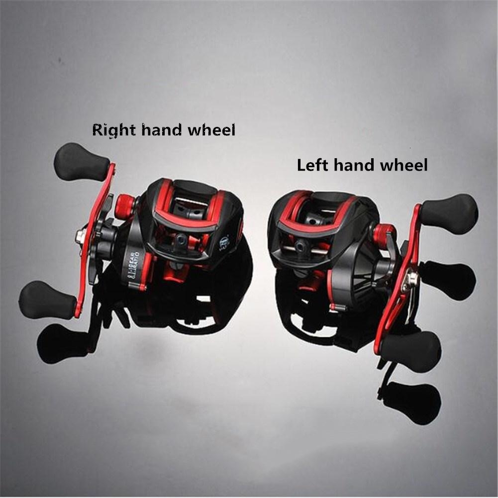 Lizard 18*1BB Metal Baitcasting Fishing Reel 8.1:1 Long Shot Left / Right Hand Fishing Wheel Bait Casting Fishing Reel T191015
