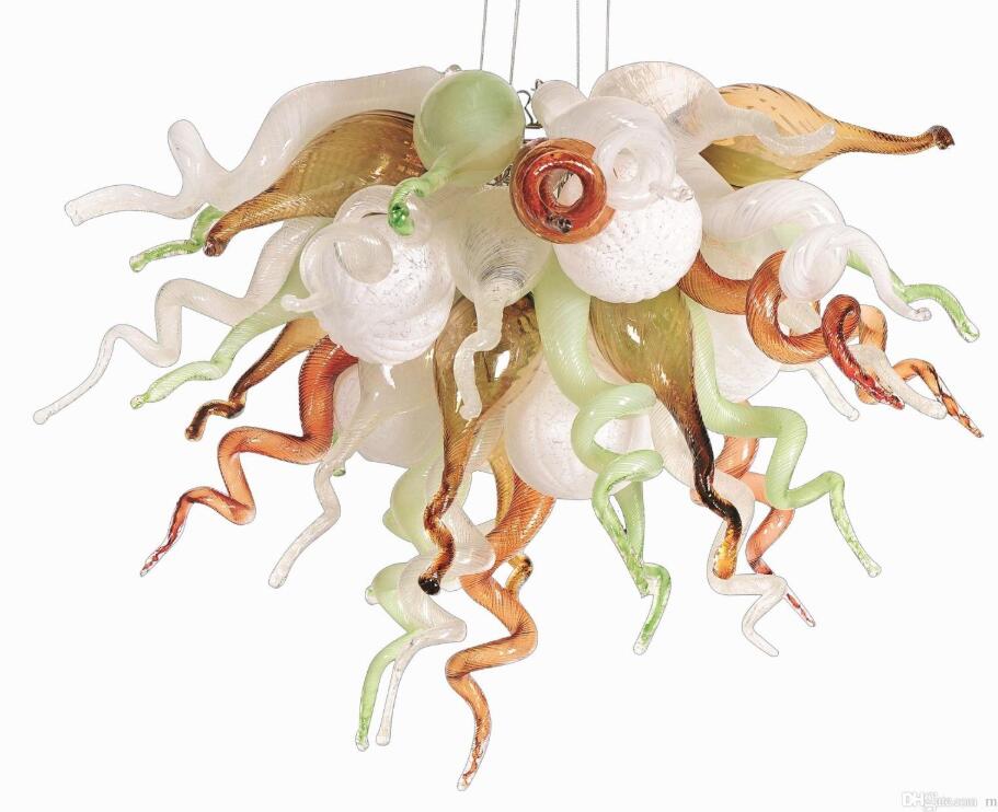 Inspied Sandy Cove Villa Decor Lamps Murano Chandeliers LED CE UL Blown Glass Chandelier Lighting