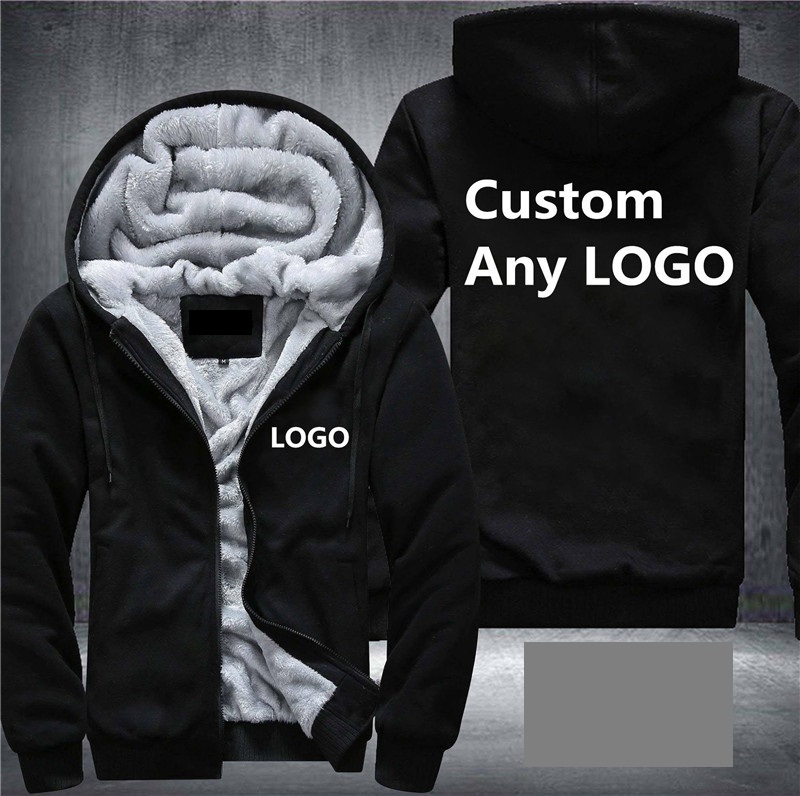 Customzied DIY Print Hoodies Thick Fleece Coat Jacket Cotton Warm Sweatshirt Winter Popular Men Zipper Up Comfortable Fleece Wild Outwear, Black
Customzied DIY Print Hoodies Thick Fleece Coat Jacket Cotton Warm Sweatshirt Winter Popular Men Zipper Up Comfortable Fleece Wild Outwear, Black