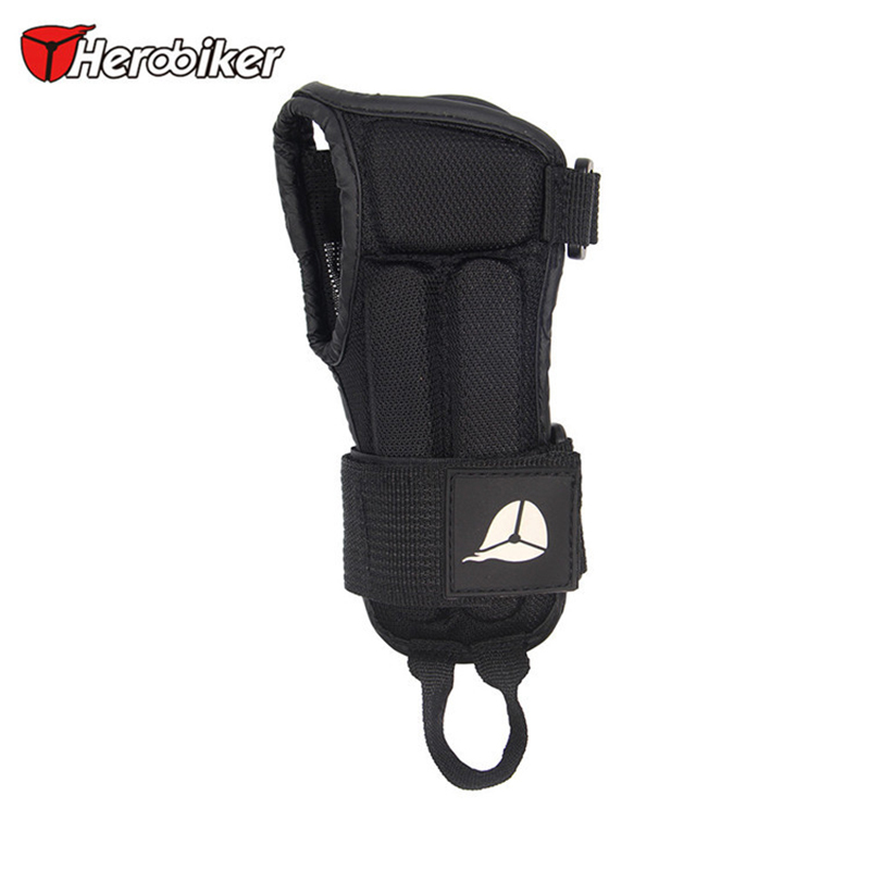 HEROBIKER Wrist Guard Brace Sport Protective Gear Hand Protectors Gloves Armguard for Snowboard Skiing Skating Skateboard MTB T191230