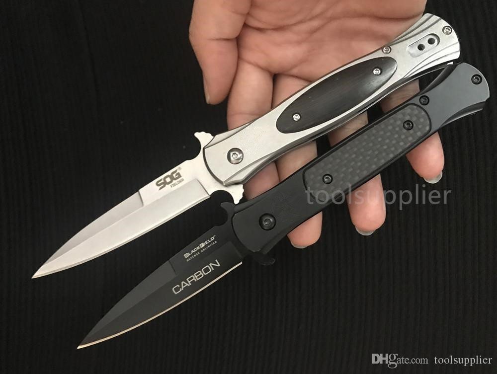 Toolsupplier wholesale SOG Browning DA167 X50 Camping tactical pocket knife Carbon fiber handle folding knife Quick opening cutting tool
Toolsupplier wholesale SOG Browning DA167 X50 Camping tactical pocket knife Carbon fiber handle folding knife Quick opening cutting tool