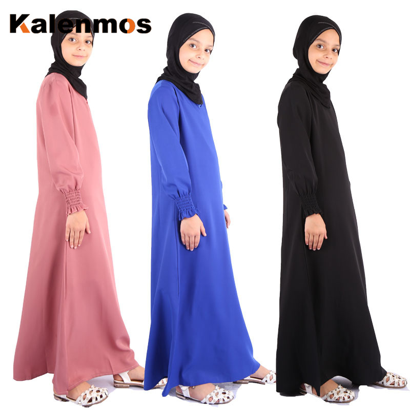 KALENMOS Eid Ramadan Muslim Girls Dress Kaftan Dubai Caftan Kids Islamic Clothing Eid Black Abaya Turkey Hijab Dresses for Girls
KALENMOS Eid Ramadan Muslim Girls Dress Kaftan Dubai Caftan Kids Islamic Clothing Eid Black Abaya Turkey Hijab Dresses for Girls