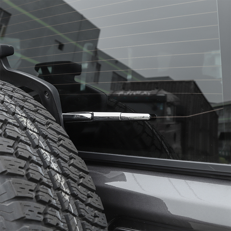 ABS Car Rear Wiper Decoration Chrome 4PCS For Jeep Wrangler JL 2018+ High Quality Auto Exterior Accessories