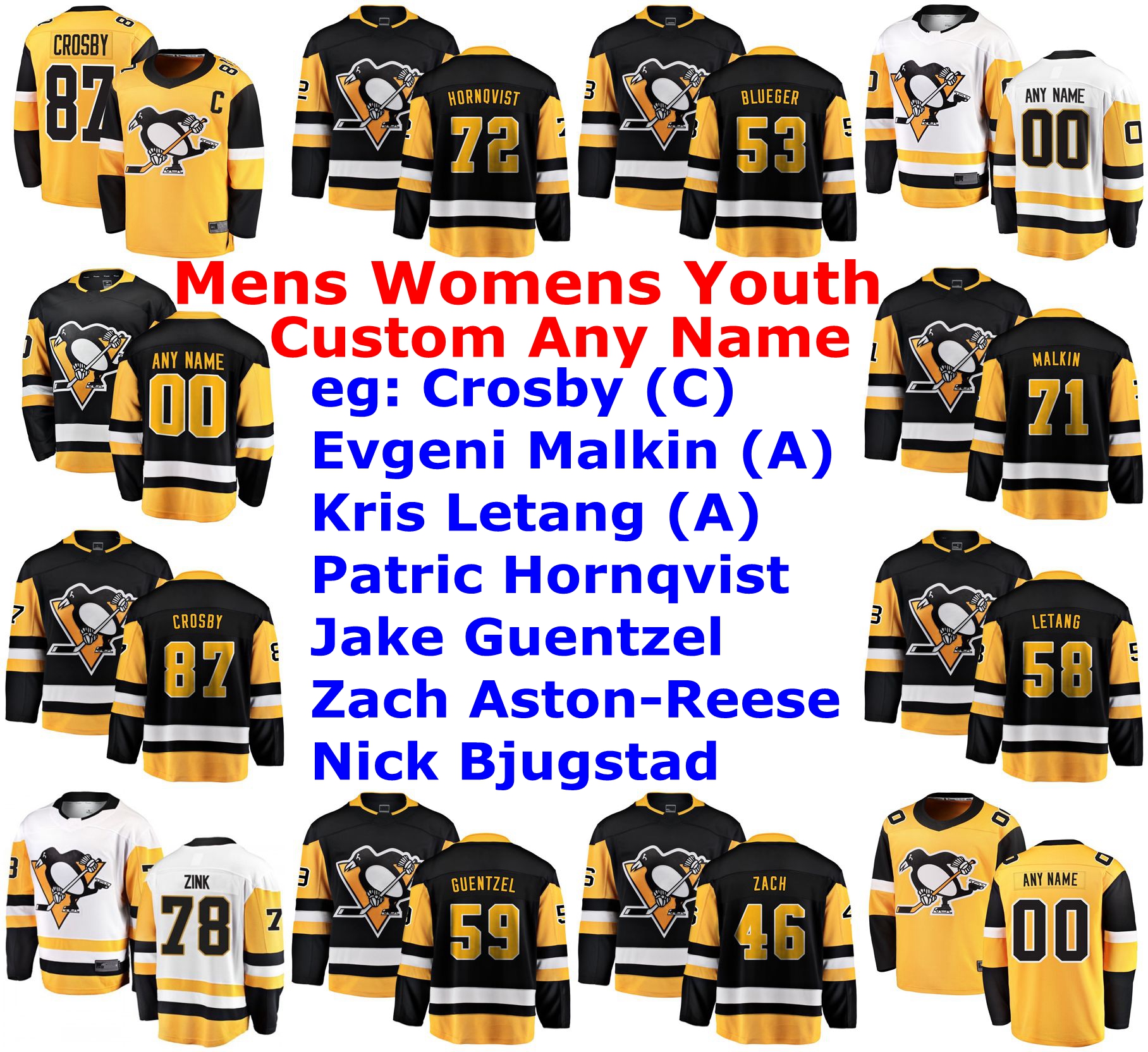 Pittsburgh Penguins Jerseys Womens Sidney Crosby Jersey Jake Guentzel Patric Hornqvist Letang Evgeni Malkin Hockey Jerseys Custom Stitched, Black;red
Pittsburgh Penguins Jerseys Womens Sidney Crosby Jersey Jake Guentzel Patric Hornqvist Letang Evgeni Malkin Hockey Jerseys Custom Stitched, Black;red