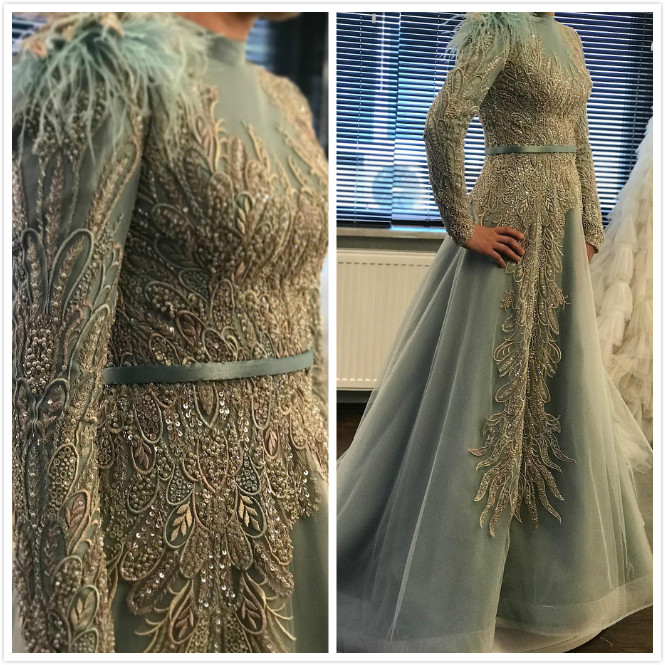 2019 Aso Ebi Arabic Muslim Lace Evening Dresses Lace Beaded Prom Dresses Long Sleeves Sexy Formal Party Bridesmaid Pageant Gowns ZJ165
2019 Aso Ebi Arabic Muslim Lace Evening Dresses Lace Beaded Prom Dresses Long Sleeves Sexy Formal Party Bridesmaid Pageant Gowns ZJ165