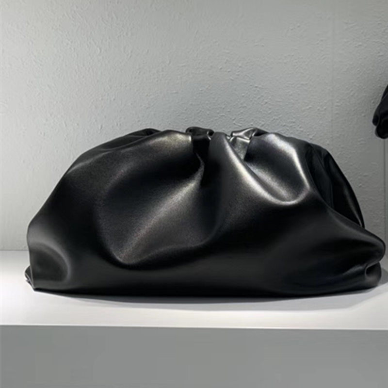 Fashion Women Cloud Bag Top Quality Genuine Leather Famous Desinger Brand The Pouch Soft Calfskin Ladies Large Clutch Handbag от DHgate WW