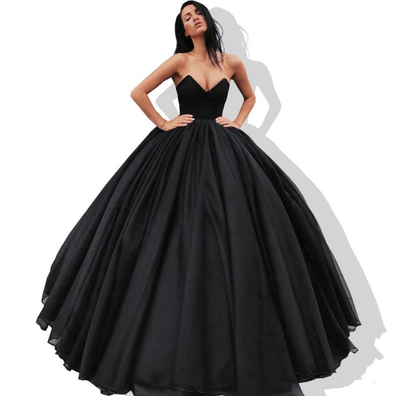Elegant Ball Gown Evening Dresses V Neck Strapless Tulle Organza Floor Length Backless Prom Dresses Formal Gowns Lace Up, Sage
Elegant Ball Gown Evening Dresses V Neck Strapless Tulle Organza Floor Length Backless Prom Dresses Formal Gowns Lace Up, Sage