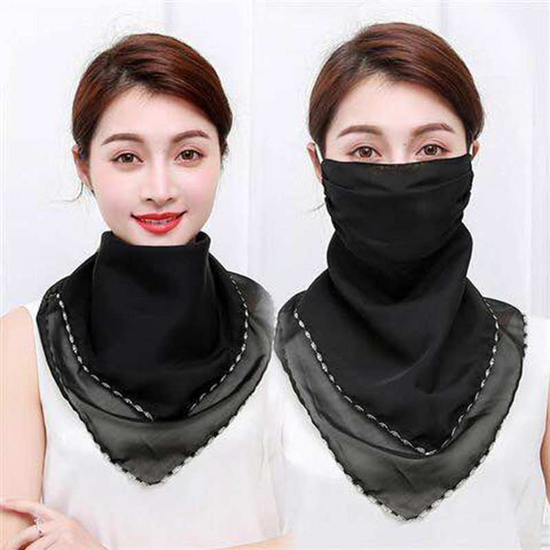 Chiffon Neck Mask Women Scarf Fashion Print Hair Tie Flower Striped Headkerchief Summer Sunscreen Headwear Scarve
Chiffon Neck Mask Women Scarf Fashion Print Hair Tie Flower Striped Headkerchief Summer Sunscreen Headwear Scarve