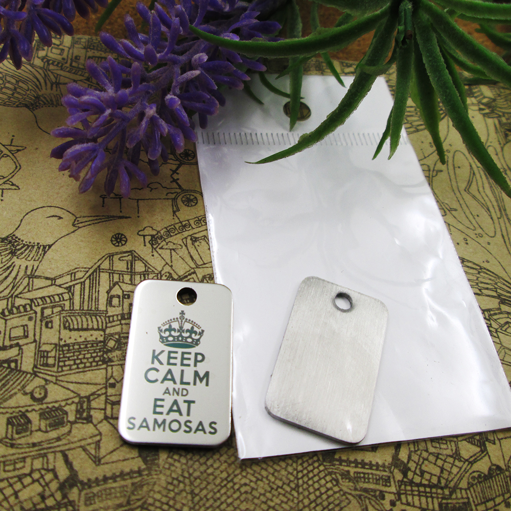 40pcs--"keep calm and eat samosas"stainless steel charms more style for choosing DIY Charms pendants for necklace
40pcs--"keep calm and eat samosas"stainless steel charms more style for choosing DIY Charms pendants for necklace