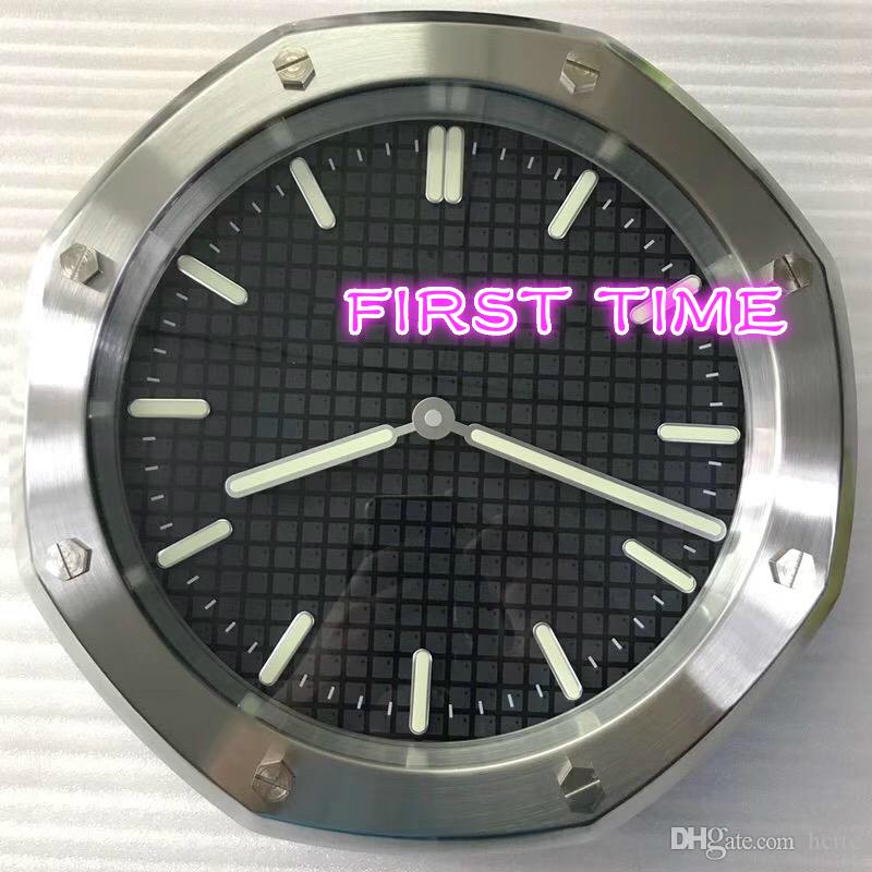 Home Decor wall clock modern design high quality brand new stainless steel luminous face calendars wristwatch clock FTP007
Home Decor wall clock modern design high quality brand new stainless steel luminous face calendars wristwatch clock FTP007