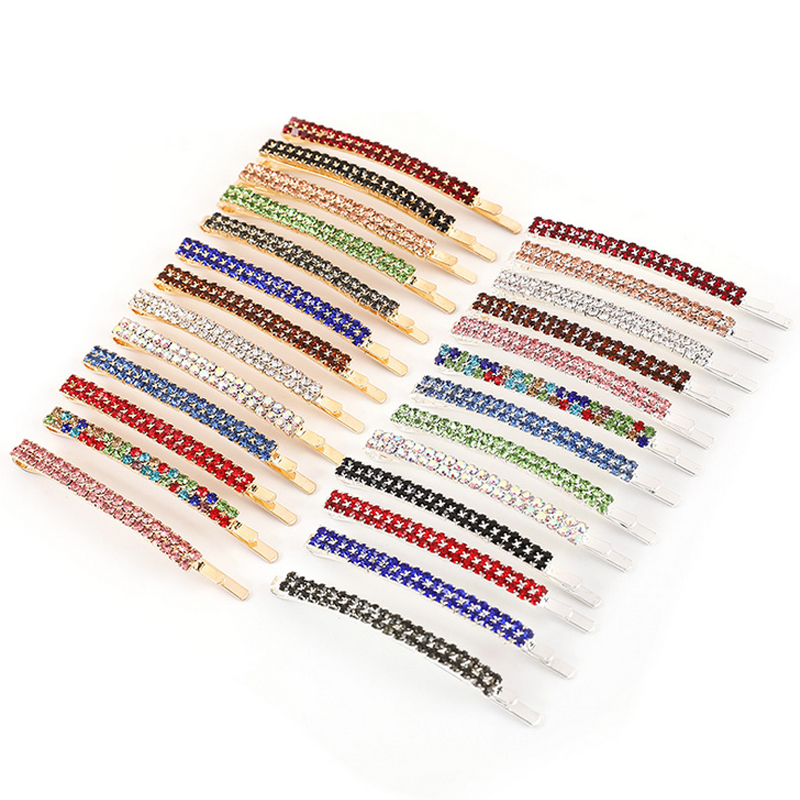Bling Bling Rhinestone Hair Clip Multicolor Women Crystal Barrettes Fashion Hair Accessories Gift for Love Wholesale, Slivery;white
Bling Bling Rhinestone Hair Clip Multicolor Women Crystal Barrettes Fashion Hair Accessories Gift for Love Wholesale, Slivery;white