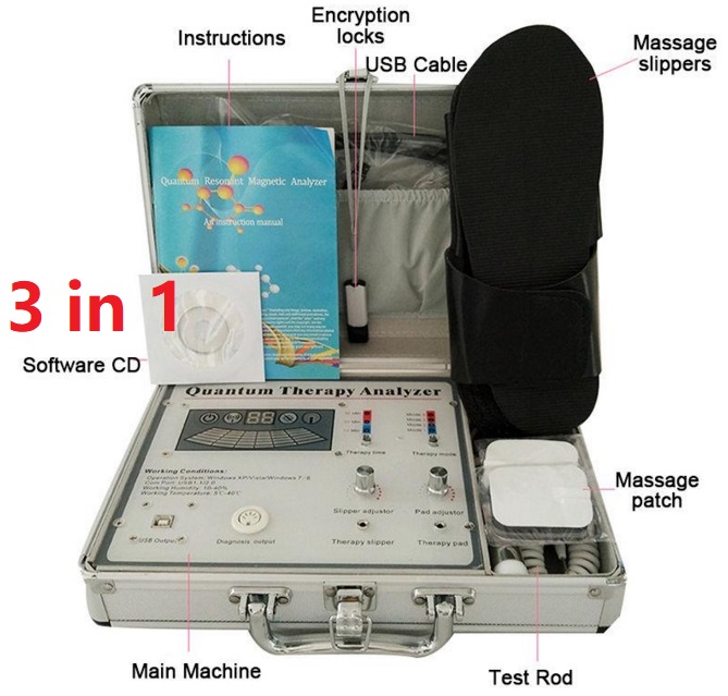Quantum Therapy Analyzer 2022 New 53 Reports Multifunctional Quantum Magnetic Resonance Health Body Analyzer with Slipper Pads Massager DHL
Quantum Therapy Analyzer 2022 New 53 Reports Multifunctional Quantum Magnetic Resonance Health Body Analyzer with Slipper Pads Massager DHL