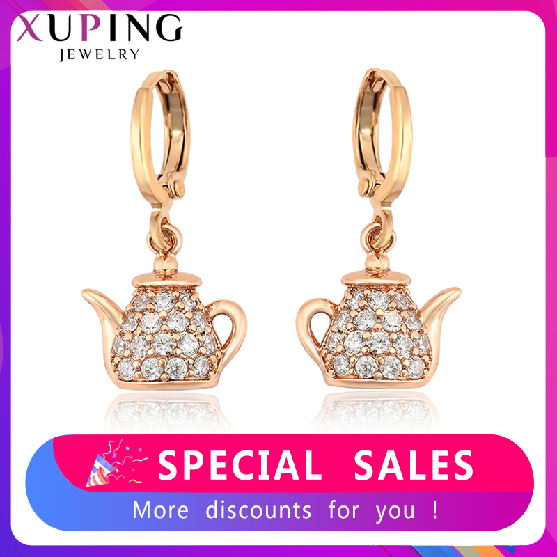 Hoop & Huggie Xuping Est Dangle Earrings Round Specially Design High Quality Party Family Birthday Gifts SS6.5-99801
Hoop & Huggie Xuping Est Dangle Earrings Round Specially Design High Quality Party Family Birthday Gifts SS6.5-99801