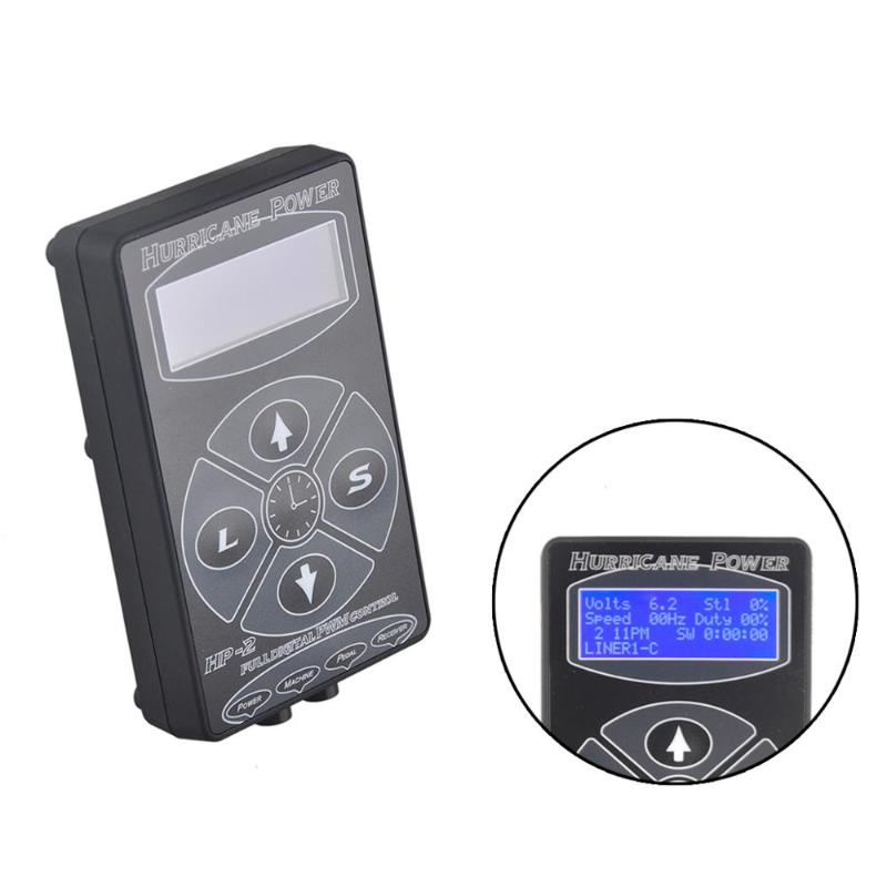 HP-2 Tattoo Power Supply Digital Power LCD Display Black/Silver/White For Kits Machine
HP-2 Tattoo Power Supply Digital Power LCD Display Black/Silver/White For Kits Machine