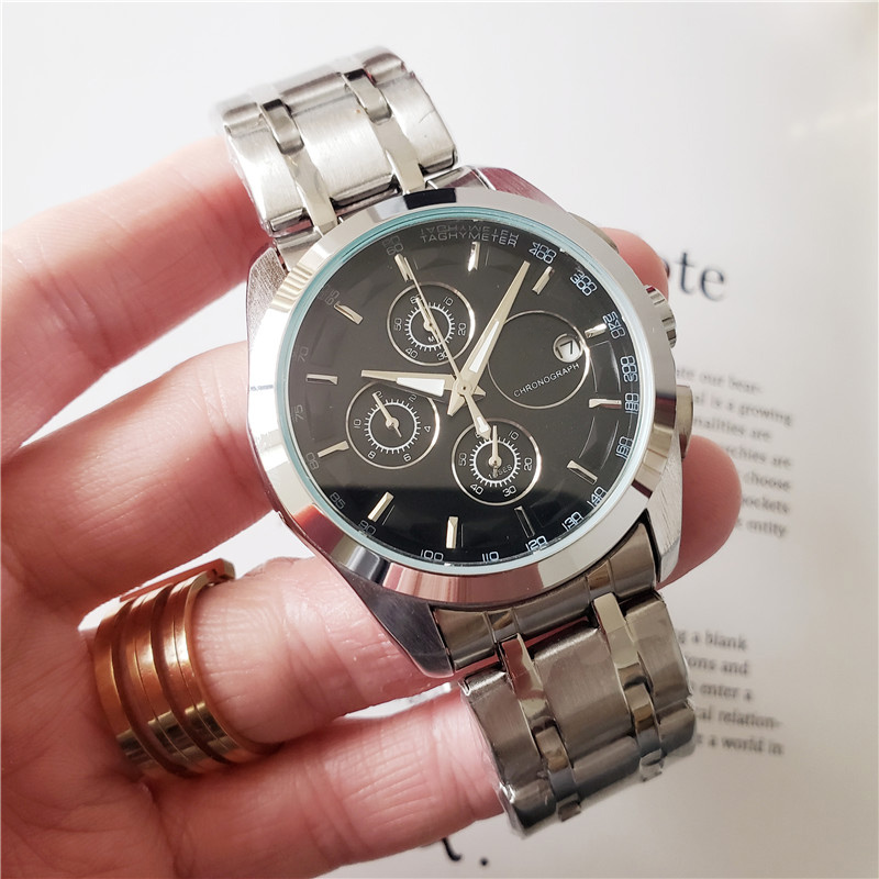 High quality top brand luxury mens watches all functioan quartz movement chronograph watch t035 men designer watch waterproof original watch, Rose white
High quality top brand luxury mens watches all functioan quartz movement chronograph watch t035 men designer watch waterproof original watch, Rose white