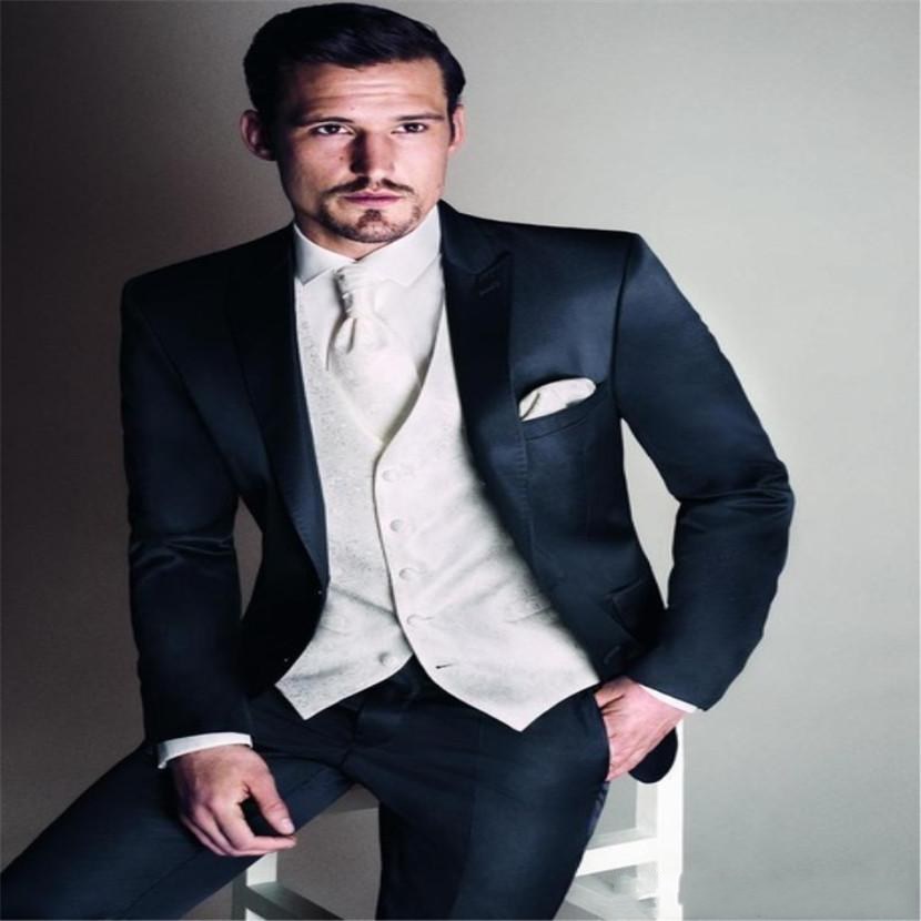 Classic Peak Lapel Wedding Tuxedos Slim Fit Suits For Men Groomsmen Suit Three Pieces Cheap Prom Formal Suits (Jacket+Pants+Vest+Tie) 536, Same as image
Classic Peak Lapel Wedding Tuxedos Slim Fit Suits For Men Groomsmen Suit Three Pieces Cheap Prom Formal Suits (Jacket+Pants+Vest+Tie) 536, Same as image