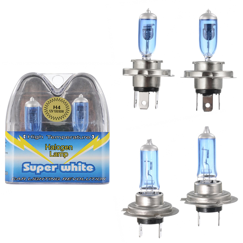 2Pcs Car Light H4 H7 Auto Halogen Headlight Lamp Bulb 12V 100W Fog Lights Super White Headlights Lamp Car Light Source
2Pcs Car Light H4 H7 Auto Halogen Headlight Lamp Bulb 12V 100W Fog Lights Super White Headlights Lamp Car Light Source