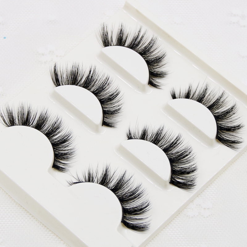 3pcs/lot 100% handmade real false eyelash 3D strip mink lashes thick fake faux eyelashes Makeup beauty False Eyelashes
3pcs/lot 100% handmade real false eyelash 3D strip mink lashes thick fake faux eyelashes Makeup beauty False Eyelashes