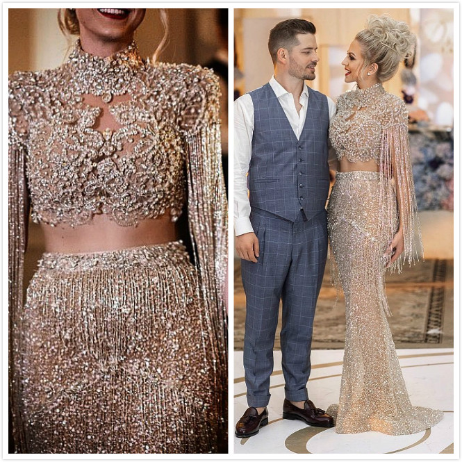 2019 Aso Ebi Arabic Gold Luxurious Sexy Evening Dresses Beaded Crystals Mermaid Prom Dresses Sequined Formal Party Second Reception Gowns, Orange
2019 Aso Ebi Arabic Gold Luxurious Sexy Evening Dresses Beaded Crystals Mermaid Prom Dresses Sequined Formal Party Second Reception Gowns, Orange