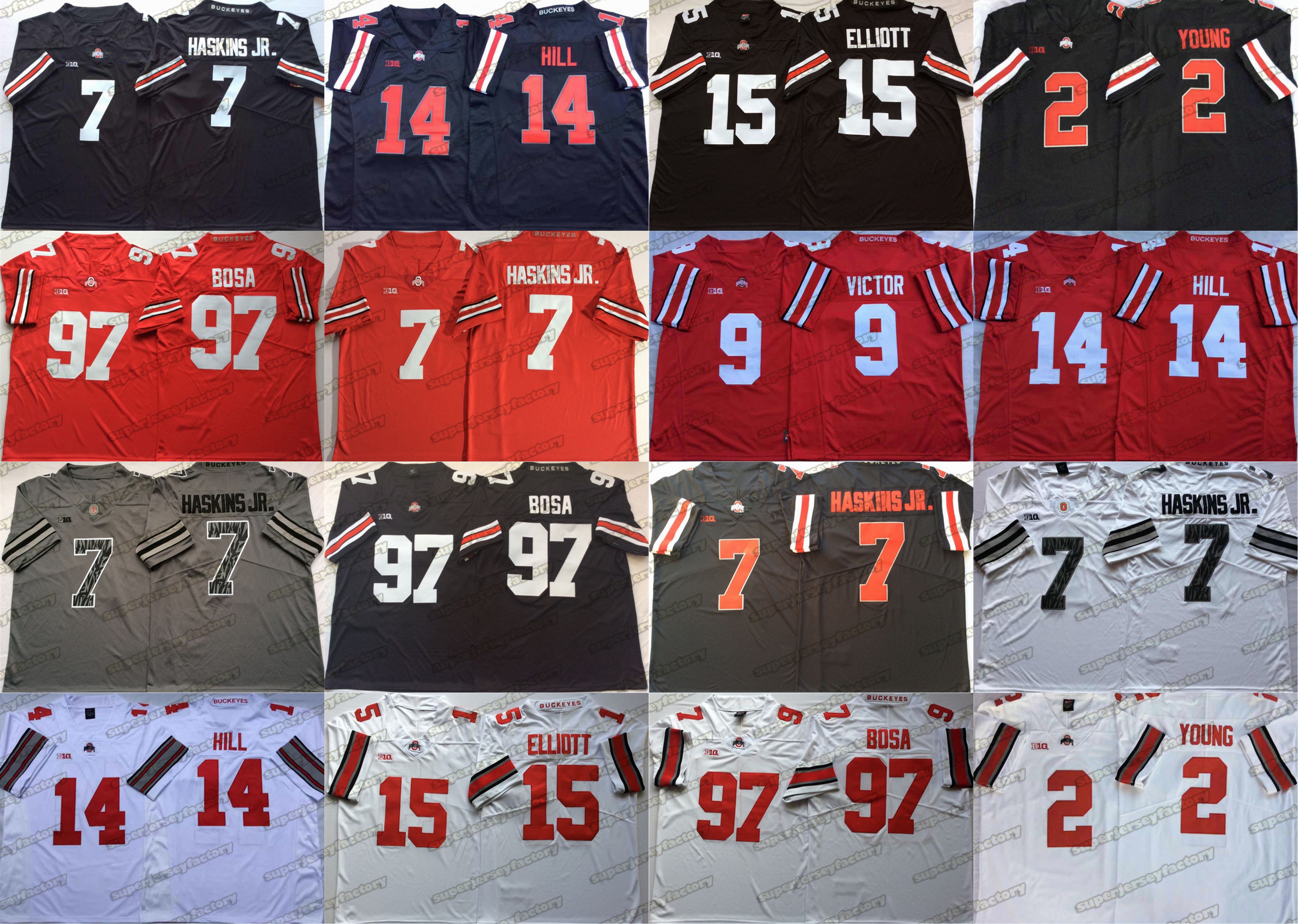 Ohio State Buckeyes 2 Chase Young 97 Nick Bosa 7 Dwayne Haskins Jr. 15 Elliott Haskins 14 HILL. 9 VICTOR NCAA Football Jerseys, 7 dwayne haskins jr. red
Ohio State Buckeyes 2 Chase Young 97 Nick Bosa 7 Dwayne Haskins Jr. 15 Elliott Haskins 14 HILL. 9 VICTOR NCAA Football Jerseys, 7 dwayne haskins jr. red
