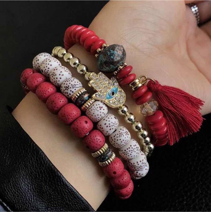 Bohemian Beads Bracelet Handmade Beaded Bracelets & Bangles For Women Bijoux Tassel Charm Bracelet Femme Bracelets Sets
Bohemian Beads Bracelet Handmade Beaded Bracelets & Bangles For Women Bijoux Tassel Charm Bracelet Femme Bracelets Sets