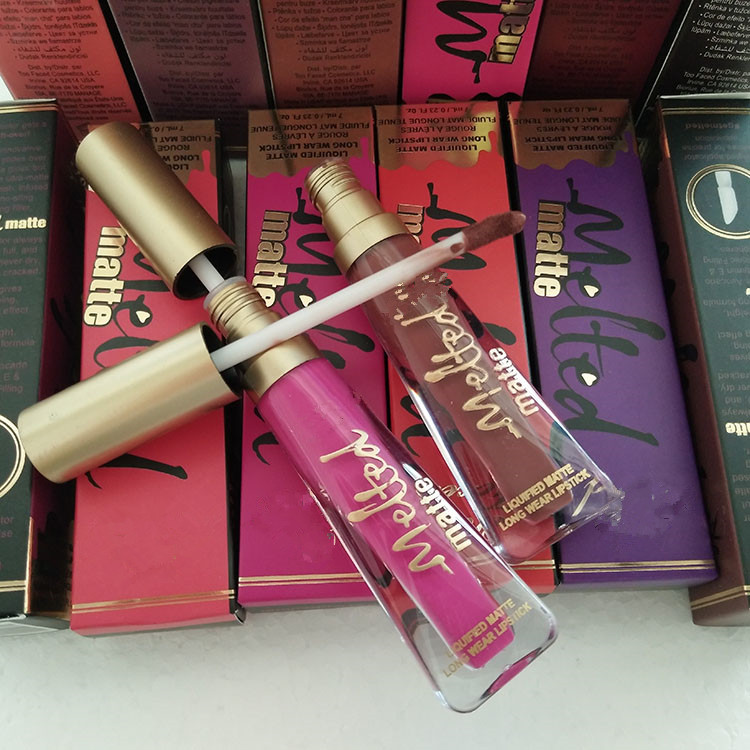 New Brand Melted Too Makeup Faced Melted Lip Gloss Sexy Make Up Melted Matte Liquified Long-Wear Matte Lipsticks 12 Colors, Mixed color
New Brand Melted Too Makeup Faced Melted Lip Gloss Sexy Make Up Melted Matte Liquified Long-Wear Matte Lipsticks 12 Colors, Mixed color