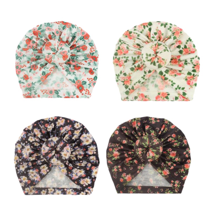 4 Pcs New Floral Baby Hat Baby Turban Beanie Hats Toddler Photography Props Newborn Beanie Cap Infant Accessories, As pic
4 Pcs New Floral Baby Hat Baby Turban Beanie Hats Toddler Photography Props Newborn Beanie Cap Infant Accessories, As pic