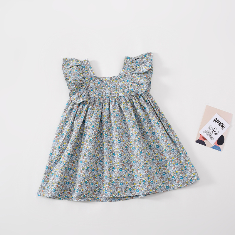 Baby Summer Clothing Floral Print Toddler Kids Dress Puff Sleeve Party Casual Girls Dresses 0-5Y, Gold
Baby Summer Clothing Floral Print Toddler Kids Dress Puff Sleeve Party Casual Girls Dresses 0-5Y, Gold
