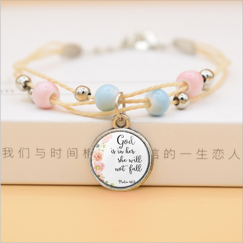 Give Thanter With A Grateful Heart Of Bible Verse Faith Quote Bracelet Christian Glass Jewelry Flower Women Bangle
Give Thanter With A Grateful Heart Of Bible Verse Faith Quote Bracelet Christian Glass Jewelry Flower Women Bangle