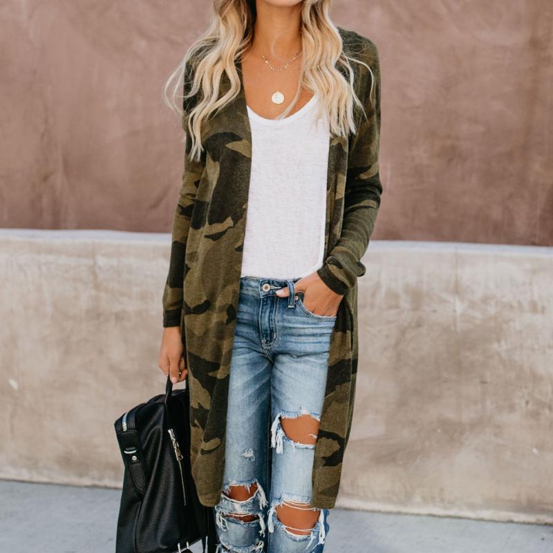 Women' Cardigans Coats Tops Plus size Long Camouflage Long Sleeve Slim Coat open front Thin Jacket Parka Outerwear fall clothes, Army green
Women' Cardigans Coats Tops Plus size Long Camouflage Long Sleeve Slim Coat open front Thin Jacket Parka Outerwear fall clothes, Army green