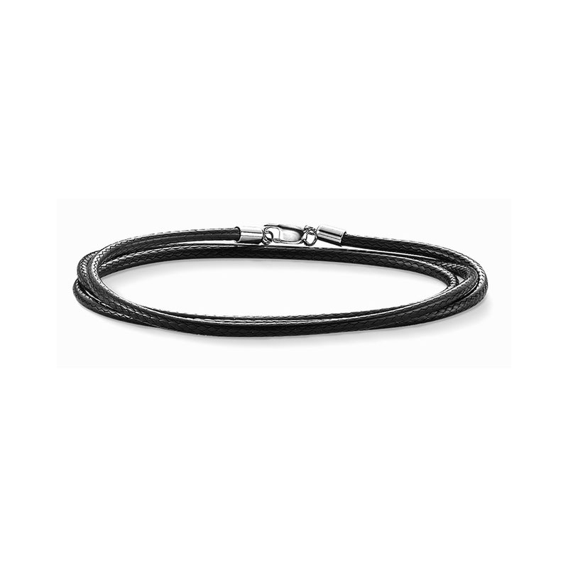 Black Leather Necklaces 925 Sterling Silver Style Strap Ribbon Basic Jewelry Accessories Fit Pendant Charm for Men Women
Black Leather Necklaces 925 Sterling Silver Style Strap Ribbon Basic Jewelry Accessories Fit Pendant Charm for Men Women