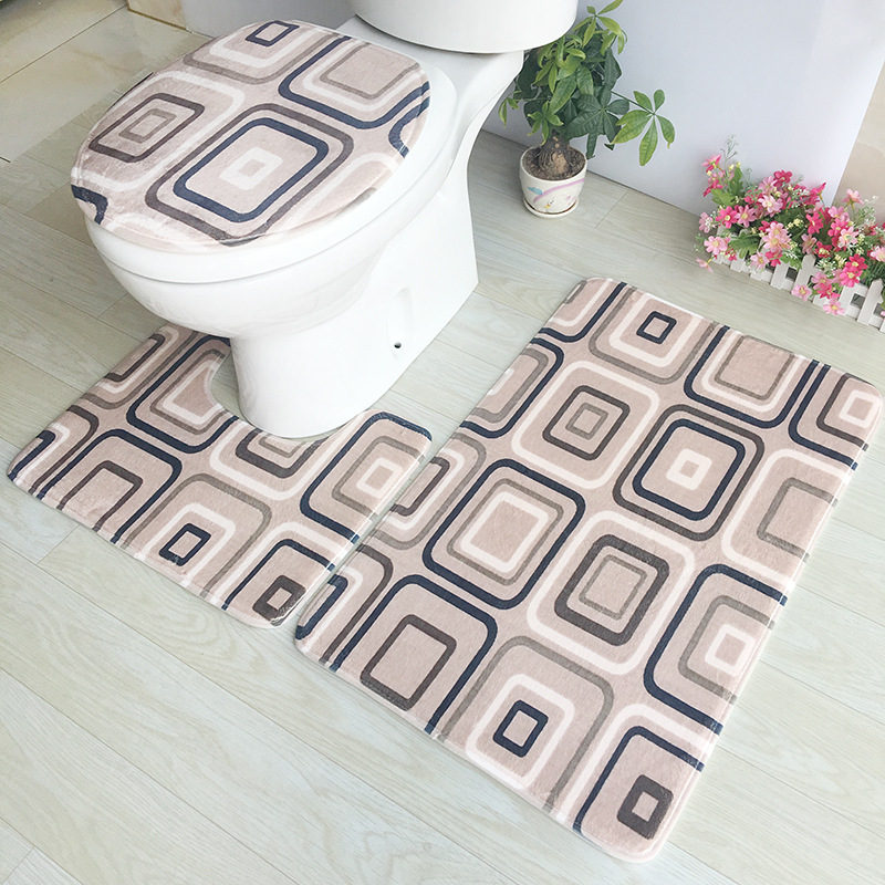 Toilet Bath Mats Set 3 Pcs Anti Slip Mat Bathroom 3d Printed Mats and Rugs Bathroom Floor Rug Thickened Bath Feet Pad l
Toilet Bath Mats Set 3 Pcs Anti Slip Mat Bathroom 3d Printed Mats and Rugs Bathroom Floor Rug Thickened Bath Feet Pad l