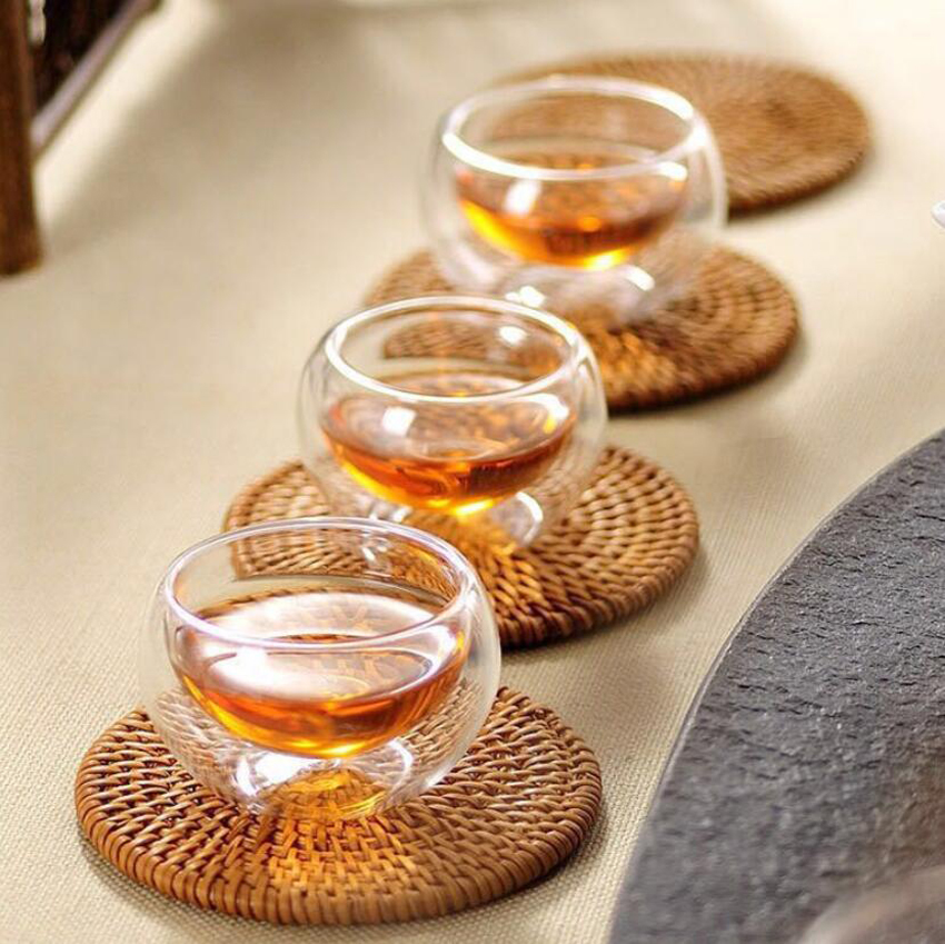 50ML 100ml 200ml Elegant Clear Drinking Cup Heat Resistant Double Wall Layer Tea Cup Water Cup For flower Tea cups, Transparent
50ML 100ml 200ml Elegant Clear Drinking Cup Heat Resistant Double Wall Layer Tea Cup Water Cup For flower Tea cups, Transparent