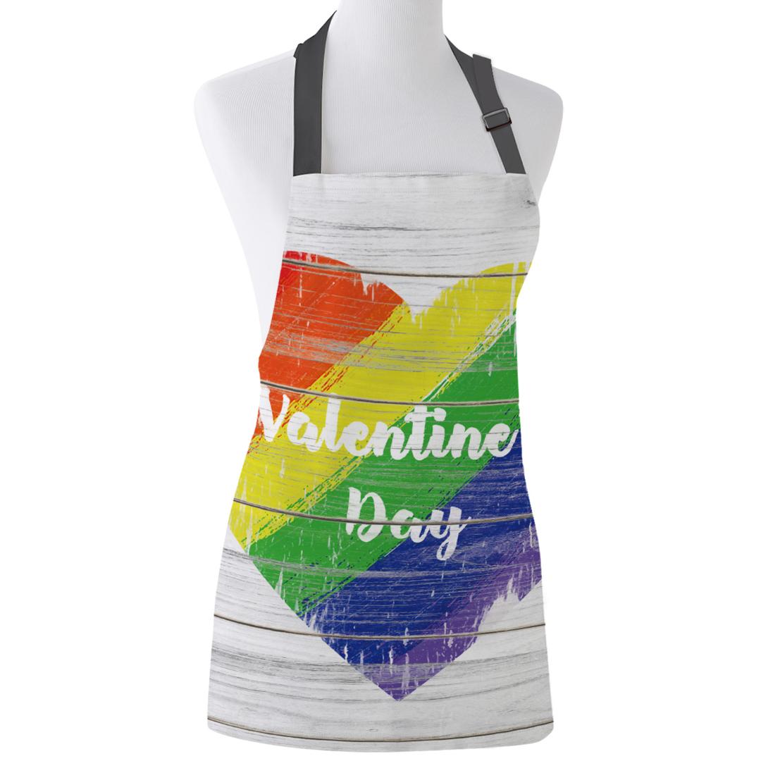 Kitchen Apron Wood Textured Rainbow Hearts Adjustable Bib Canvas Aprons For Women Cooking Baking Restaurant Kids Apron Pinafore
Kitchen Apron Wood Textured Rainbow Hearts Adjustable Bib Canvas Aprons For Women Cooking Baking Restaurant Kids Apron Pinafore