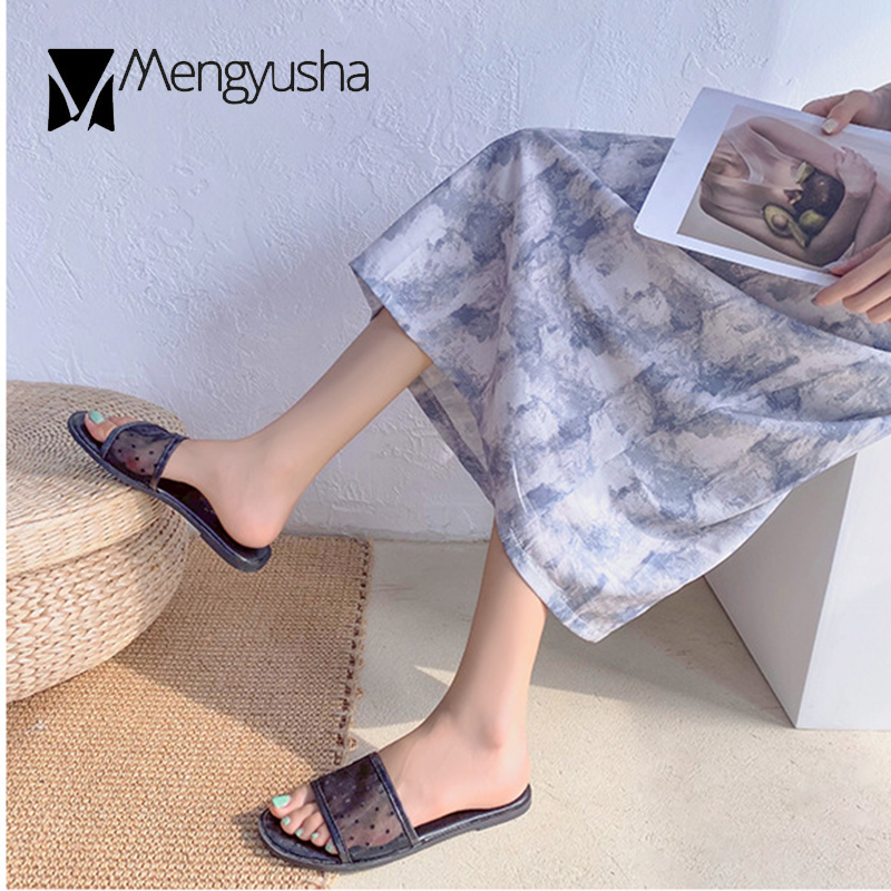 Polka dot air mesh open toe women sandals round toe flat heels slippers korean non-slip concise lace black dots sandalias mujer
Polka dot air mesh open toe women sandals round toe flat heels slippers korean non-slip concise lace black dots sandalias mujer