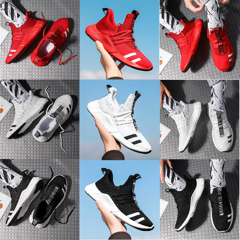 hot platform triple red white black men women net surface running shoes comfortable gym athletic fashion designer trainers sport sneakers, A1
hot platform triple red white black men women net surface running shoes comfortable gym athletic fashion designer trainers sport sneakers, A1