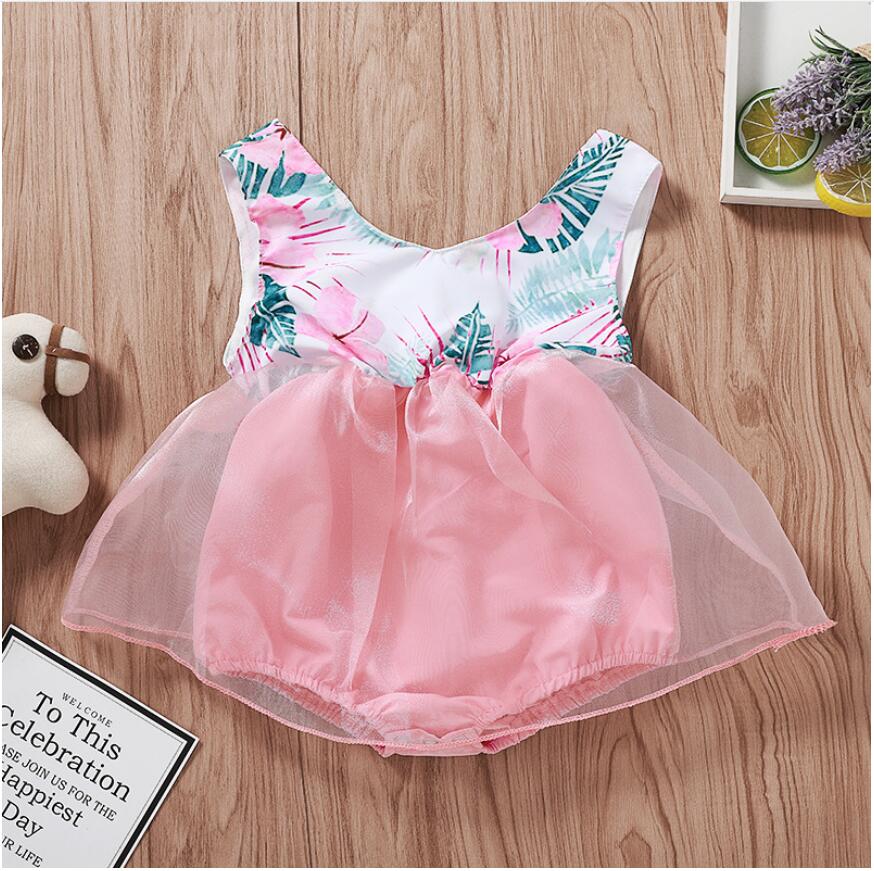 Girl O-Neck Collar Sleeveless Gauze Romper Baby Summer Floral Print Jumpsuit Infant Pink Clothes One Piece ZHT 272, As picture
Girl O-Neck Collar Sleeveless Gauze Romper Baby Summer Floral Print Jumpsuit Infant Pink Clothes One Piece ZHT 272, As picture