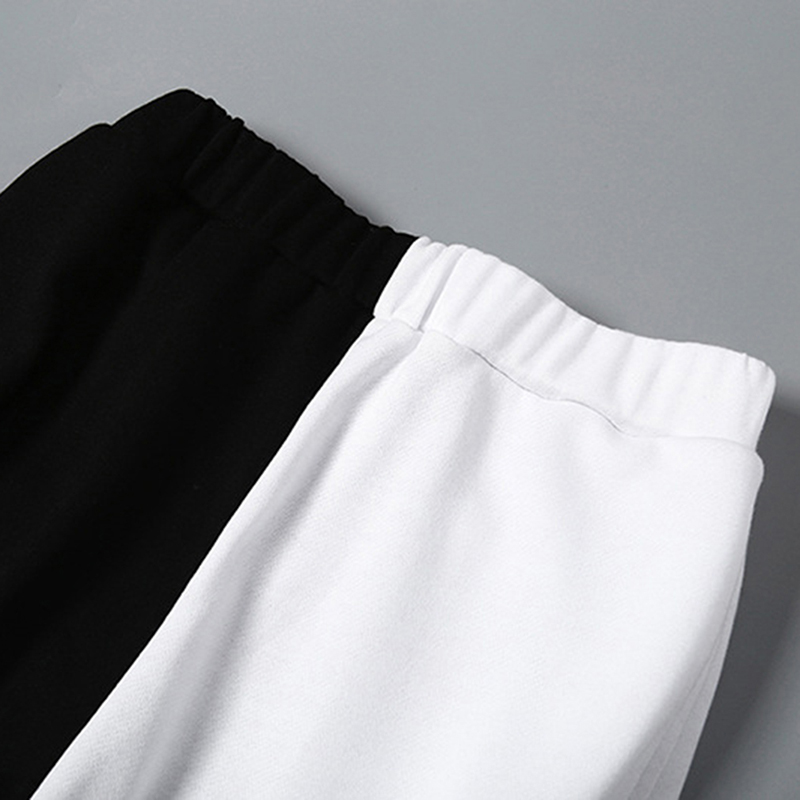 GAOKE Casual Sporty Women Sweatpants Spring Fashion 2020 Patchwork Trousers Workout High Waist Color Blocking Long Pants Slim