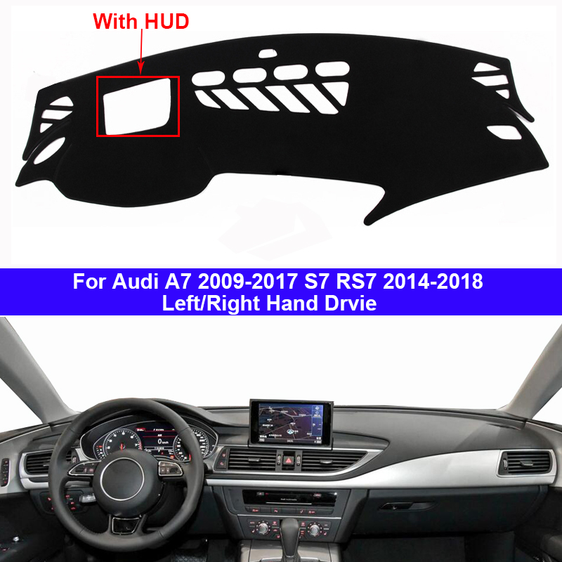 Car Dashboard Cover Dash Mat Carpet Rug For A7 2009 - 2017 S7 7 2014 - 2018 LHD RHD 2 Layers Sunshade Auto Cape 2016 2015
Car Dashboard Cover Dash Mat Carpet Rug For A7 2009 - 2017 S7 7 2014 - 2018 LHD RHD 2 Layers Sunshade Auto Cape 2016 2015
