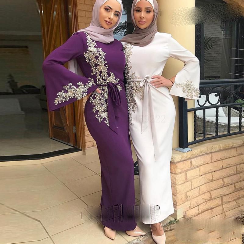 2020 Newest Purple Muslim Satin Evening Dresses Prom Long Arabic With Hajib Special Occasion Robe De Soiree Plus Size Prom Gowns, Customize
2020 Newest Purple Muslim Satin Evening Dresses Prom Long Arabic With Hajib Special Occasion Robe De Soiree Plus Size Prom Gowns, Customize