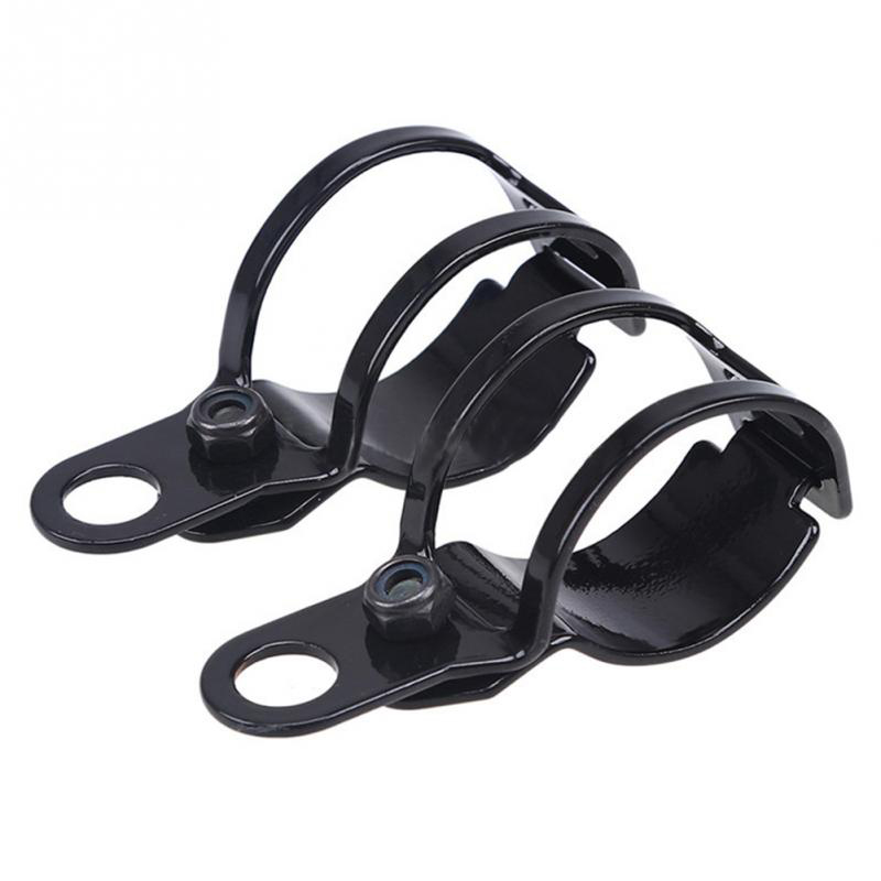 Universal Motorcycle MetalTurn Signal Light Stand Moto Parts Indicator Mount Bracket Clamp For 28-36mm Front Fork Diameter Shock-absorbing Motobike Ki