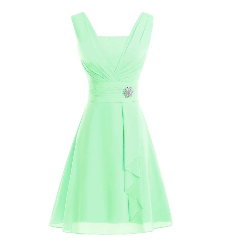 cheap real photo short chiffon prom dresses with beaded long plus size mini evening party gowns formal party gown qc1432