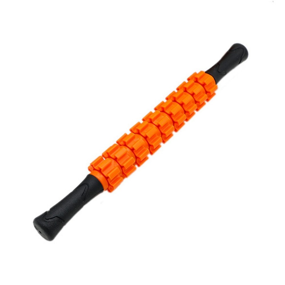 Portable Gear Massage Rod Muscles Relax Roller Muscle Massage Stick Accessories Bodybuilding Muscle Relaxation Massage Shaft