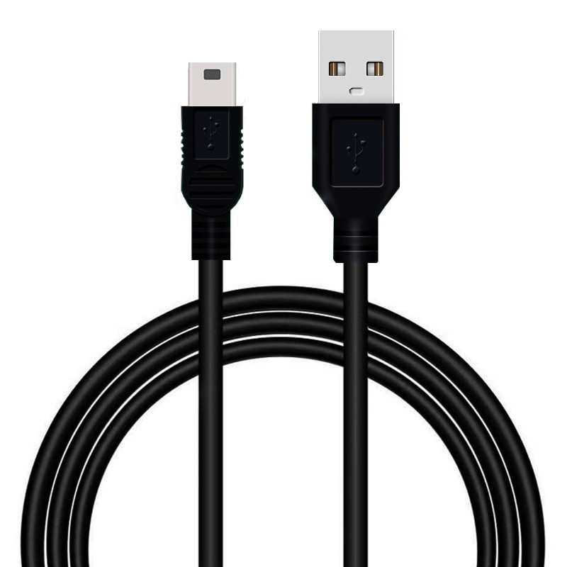 Mini USB2.0 Cable V3 5Pin Mini USB to USB Fast Data Charger Cables for MP3 MP4 Player Car DVR GPS Digital Camera HDD Smart